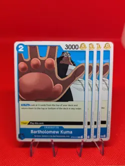 [x4] Bartholomew Kuma | ST03-010 | Playset | LP | ENGLISH | OP TCG | ONE PIECE - Image 1