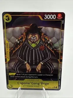 Capone “Gang“ Bege | Alt Art | R | Op04-100 | PRB01 The best | One Piece | ENG. - Image 1