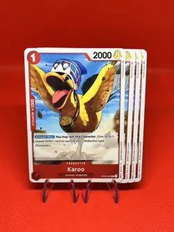 [x4] Karoo | OP04-004 | Playset | LP | ENGLISH | OP TCG | ONE PIECE - Image 1