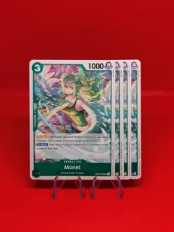 [x4] Monet | OP05-036 | Playset | LP | ENGLISH | OP TCG | ONE PIECE - Image 1