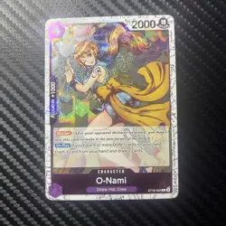 O-Nami ST18-002 C - PRB-02 One Piece TCG The Best Vol 2. - Foil English NM - Image 1