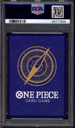 2022 One Piece OP01 Alternate Art Shanks #120 PSA 9 MINT - Image 2