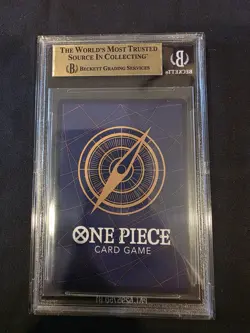 2025 One Piece OP13-118 Monkey D Luffy ALT ART SEC • BGS 9.5 Two 10s! - Image 2