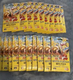 20x One Piece OP15 EB04 Adventure on Kami's Island Sleeved Booster Packs Lot - Image 1