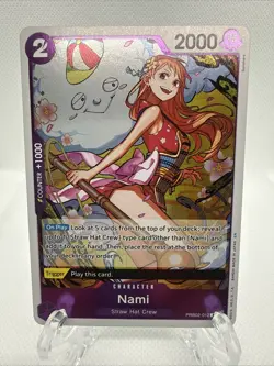 Nami PRB02-012 R One Piece Foil The Best Vol. 2 English One Piece TCG - Image 1