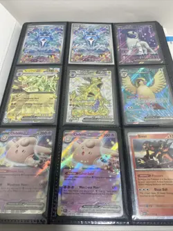 Pokemon Obsidian Flames Binder Collection-282 cards IR’s-EX’s- Hits N/M - Image 1