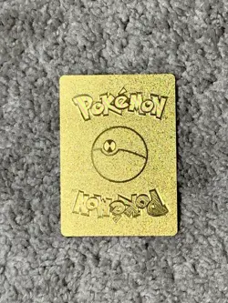 Charizard V HP220 Unique Gold Foil Fan Art Display Card NM! - Image 2