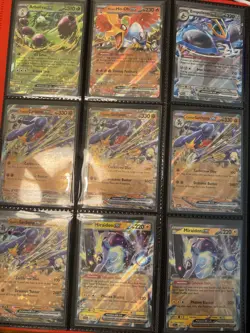 Lot Of 200+ Pokemon Cards, Ex, Reverse, Holo, V. LP-Near Mint With Binder - Image 2