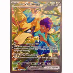 Pokemon Hop's Zacian EX 186/159 Special Illustration Rare Full Art Holo Card - Image 1