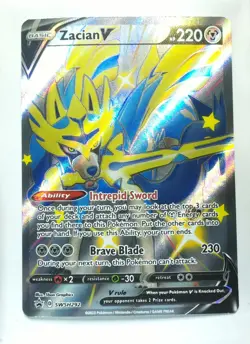 SWSH: Sword & Shield Promo Cards #SWSH292 Zacian V (Shiny) - Image 1