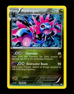 2012 Pokemon HYDREIGON Dragons Exalted COSMOS HOLO Black & White Set Card 98/124 - Image 3