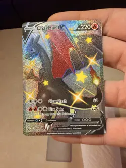 Charizard v Secret 79/73 Champions Path Holo Card Mint Condition - Image 3