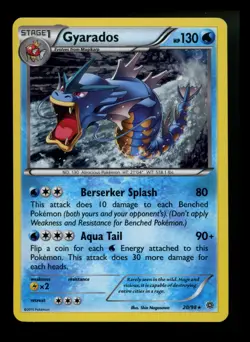 Gyarados 20/98 Ancient Origins 2015 Cosmos Holo Rare Pokemon Card TCG - Image 1