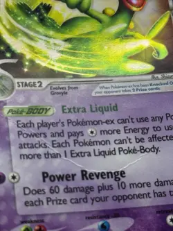 Pokemon Sceptile EX Holo Card Delta Species 96/100 Crystal Guardians Heavy Play - Image 5