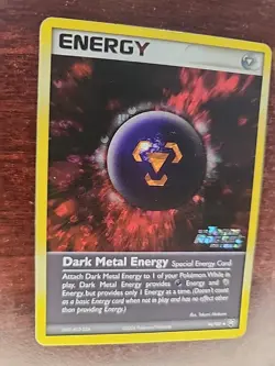 Dark Metal Energy Holo Ex Team Rocket Returns Pokemon Card WOTC - Image 2