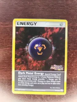 Dark Metal Energy Holo Ex Team Rocket Returns Pokemon Card WOTC - Image 4
