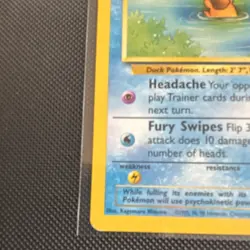 Pokemon TCG Psyduck Black Star Promo Card 20 WOTC - Image 5