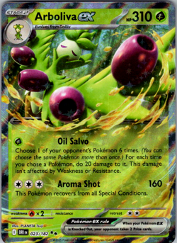 Pokemon TCG - Arboliva ex 023/182 - Destined Rivals Double Rare Holo - NM Card - Image 1