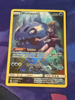 Wishiwashi 240/236 SM - Cosmic Eclipse Secret Rare Pokemon Card - Image 1