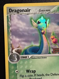 Dragonair 28/101 EX Dragon Frontiers Pokemon Card Reverse Holo Foil Rare LP - Image 3
