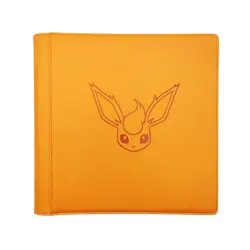 Pokemon Official Flareon 480 Slots Card Binder Eevee Advanced Theme US OEM - Image 1