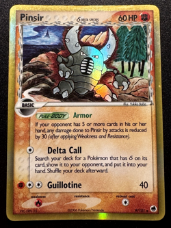 Pinsir 9/101 EX Dragon Frontiers Pokemon Card Holo Foil Rare MP - Image 1