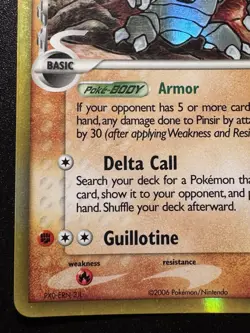 Pinsir 9/101 EX Dragon Frontiers Pokemon Card Holo Foil Rare MP - Image 5