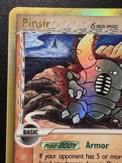 Pinsir 9/101 EX Dragon Frontiers Pokemon Card Reverse Holo Foil Rare HP - Image 3