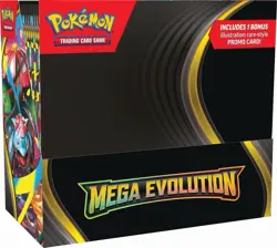 Pokemon TCG Enhanced Mega Evolution Booster Box With Promo Card SEALED - Image 1