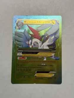 Mega Archiord Lugia Ex Rainbow Foil Fan Art Display Card HP 1200 NM/M - Image 1