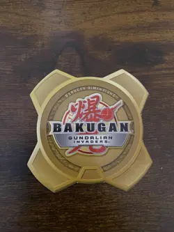Bakugan Dimensions New Gundalian Invaders Gold Gate Card | 2009 Code Card Puck - Image 1