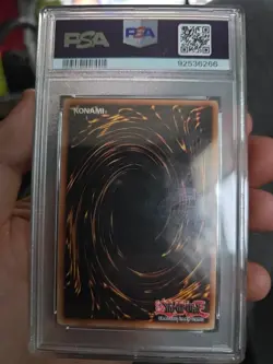 Yu-Gi-Oh TWIN-HEADED BEHEMOTH LOD-063 1996 VINTAGE Psa-9 - Image 2