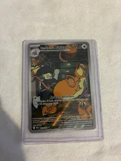 Team Rocket's Raticate 202/182 Destined Rivals Illustration Rare Pokemon TCG NM - Image 1