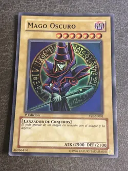 Mago Oscuro [Dark Magician] 1st Ed SYE-SP001 | SUPER RARE Yugioh Card Spanish - Image 1
