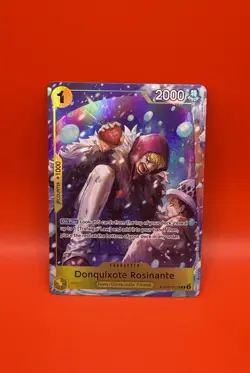 One Piece TCG Donquixote Rosinante OP12-108 TR Treasure The Azure Sea's Seven - Image 1