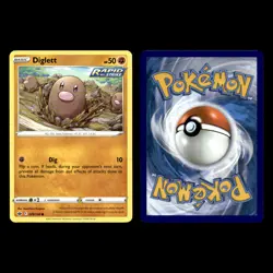 Diglett Card 50 Scarlet Violet Series Scarlet Violet 151 Pokemon Cards Set TCG - Image 4