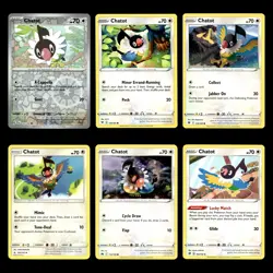 Chatot Card 132.0 Scarlet Violet Series Temporal Forces Pokemon Cards Set TCG - Image 1