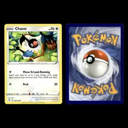 Chatot Card 132.0 Scarlet Violet Series Temporal Forces Pokemon Cards Set TCG - Image 4