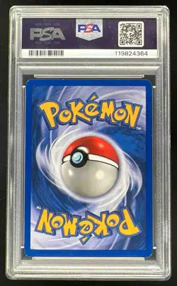 2001 Pokemon Neo Revelation Double Holo Error #65/64 Shining Gyarados Holo PSA 6 - Image 2