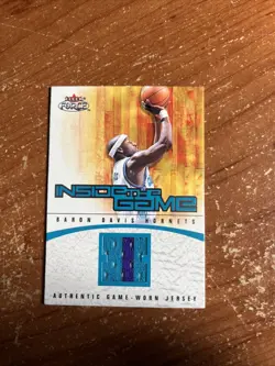 Baron Davis Card 2001-02 Fleer Force Inside the Game Hornets /399 - Image 1