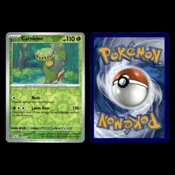 Carnivine Card 7.0 Scarlet Violet Series Stellar Crown Pokemon Cards Set TCG - Image 3