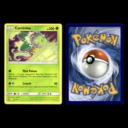 Carnivine Card 7.0 Scarlet Violet Series Stellar Crown Pokemon Cards Set TCG - Image 4