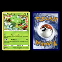Carnivine Card 7.0 Scarlet Violet Series Stellar Crown Pokemon Cards Set TCG - Image 6
