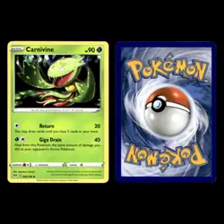 Carnivine Card 7.0 Scarlet Violet Series Stellar Crown Pokemon Cards Set TCG - Image 8