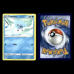 Cubchoo Card 53.0 Scarlet Violet Series Obsidian Flames Pokemon Cards Set TCG - Image 6