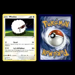 Wooloo Card 221.0 Sword Shield Fusion Strike Pokemon Cards Collection Set TCG - Image 3