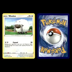 Wooloo Card 221.0 Sword Shield Fusion Strike Pokemon Cards Collection Set TCG - Image 5