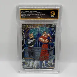 Dragon Ball Super SSB Son Goku & SSB Vegeta Rivalry Super Rare Graded 9 Mint - Image 1