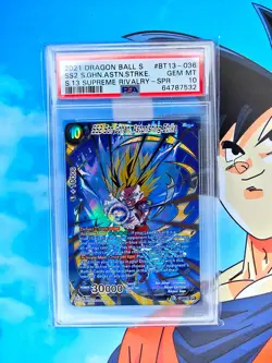 PSA 10 SS2 Son Gohan Astonishing Strike BT13-036 SPR Supreme Rivalry - Image 1