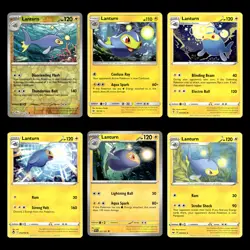 Lanturn Card 49.0 Scarlet Violet Series Stellar Crown Pokemon Cards Collection - Image 1